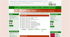 Desktop Screenshot of fenetre-sur-cours.com