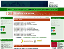 Tablet Screenshot of fenetre-sur-cours.com